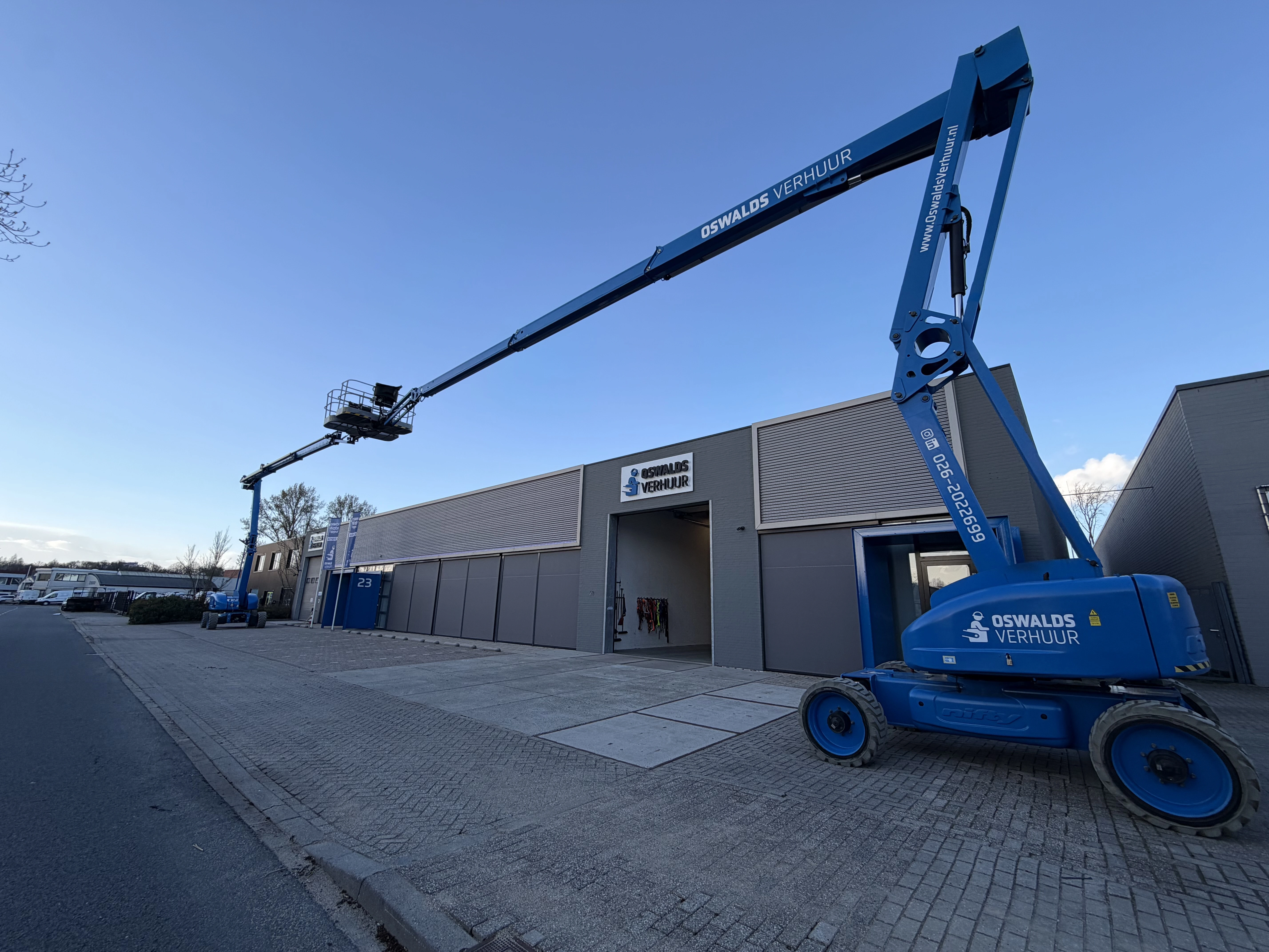 Oswalds Verhuur neemt 2e nifty HR28 hybride in gebruik