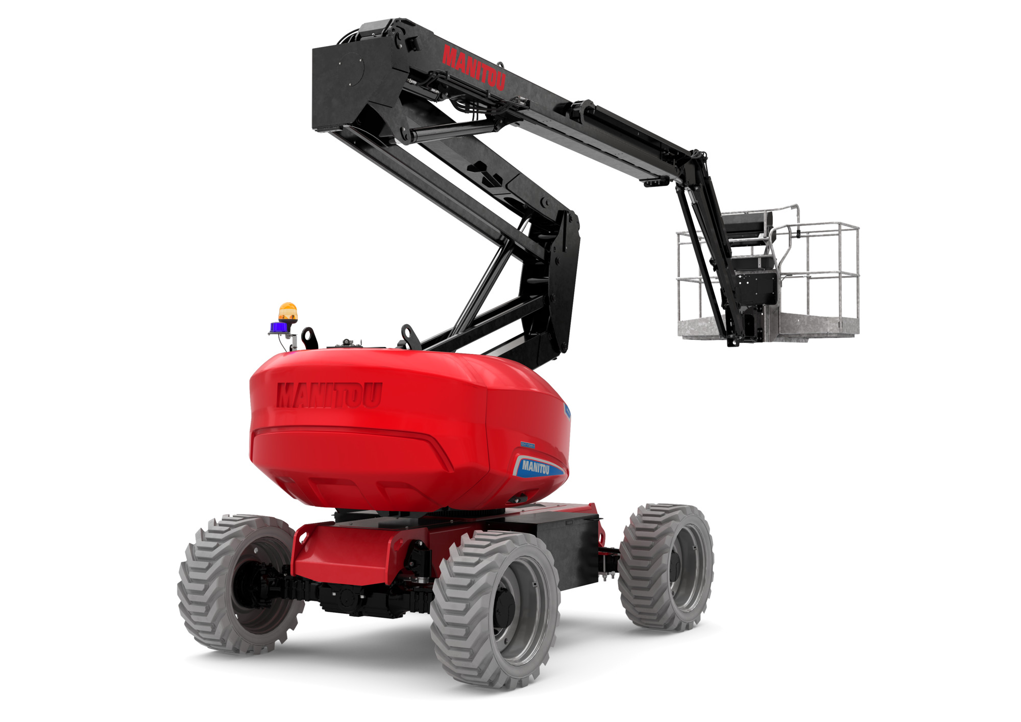 Manitou 180 ATJ-E knikarmhoogwerker driekwart aanzicht