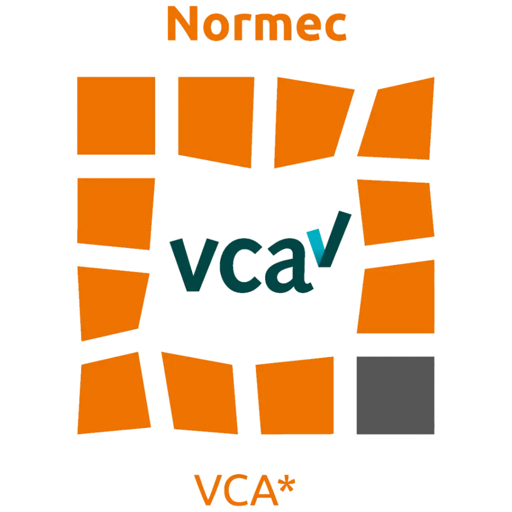 VCA* gecertificeerd – Normec