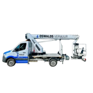 26 meter autohoogwerker met jib