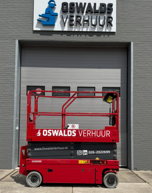 8 meter schaarhoogwerker huren