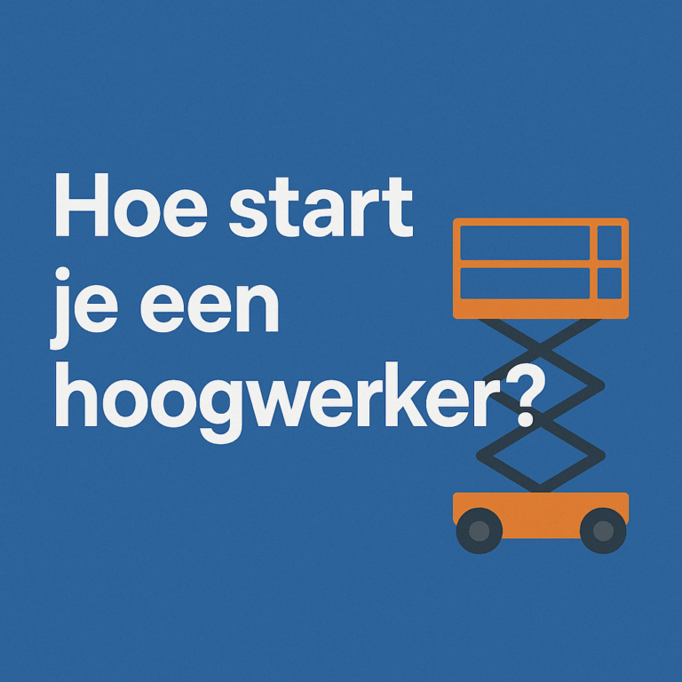 Hoe start je een hoogwerker?