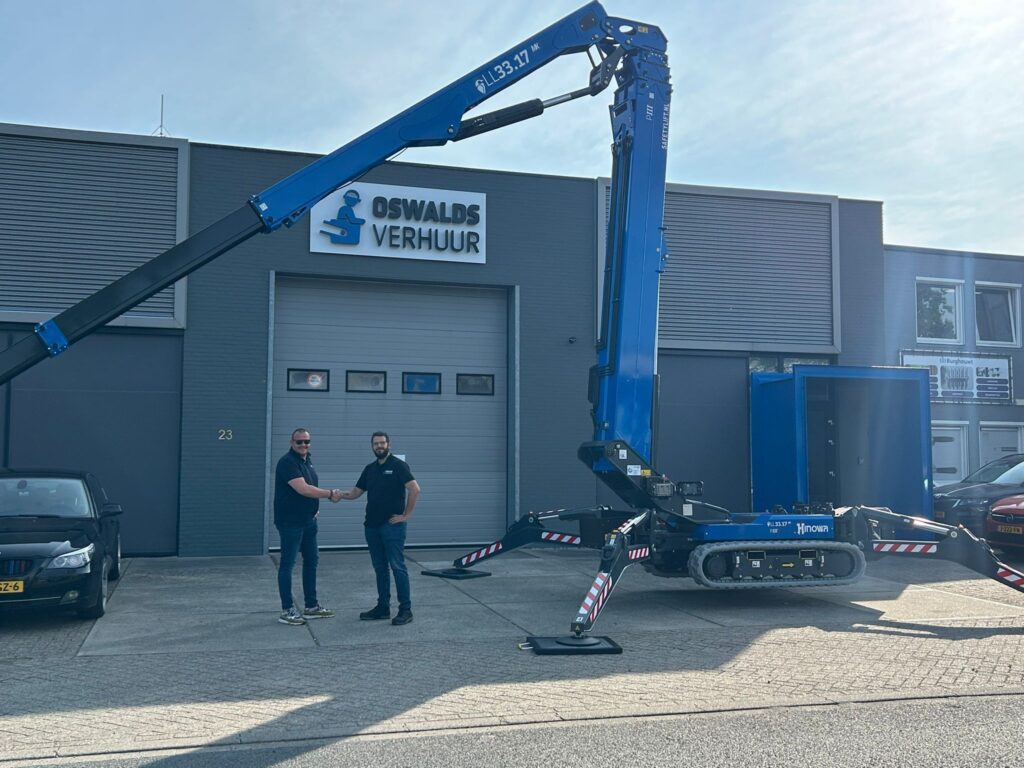 De tweede 33 meter spinhoogwerker is afgeleverd