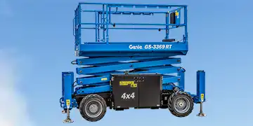 Schaarhoogwerker diesel1