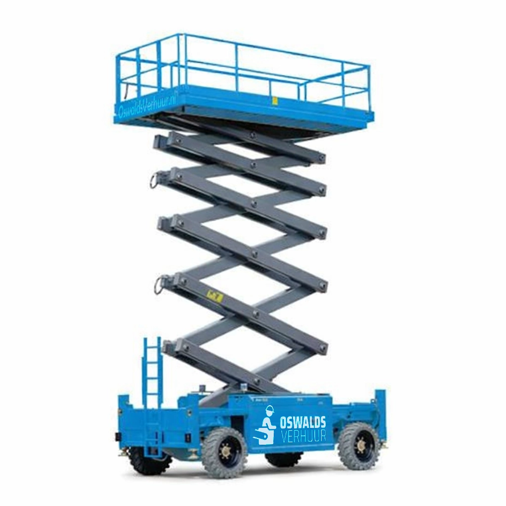 Hoogwerker huren zonder machinist 12 Magni DS2223RT - 22 schaarhoogwerker