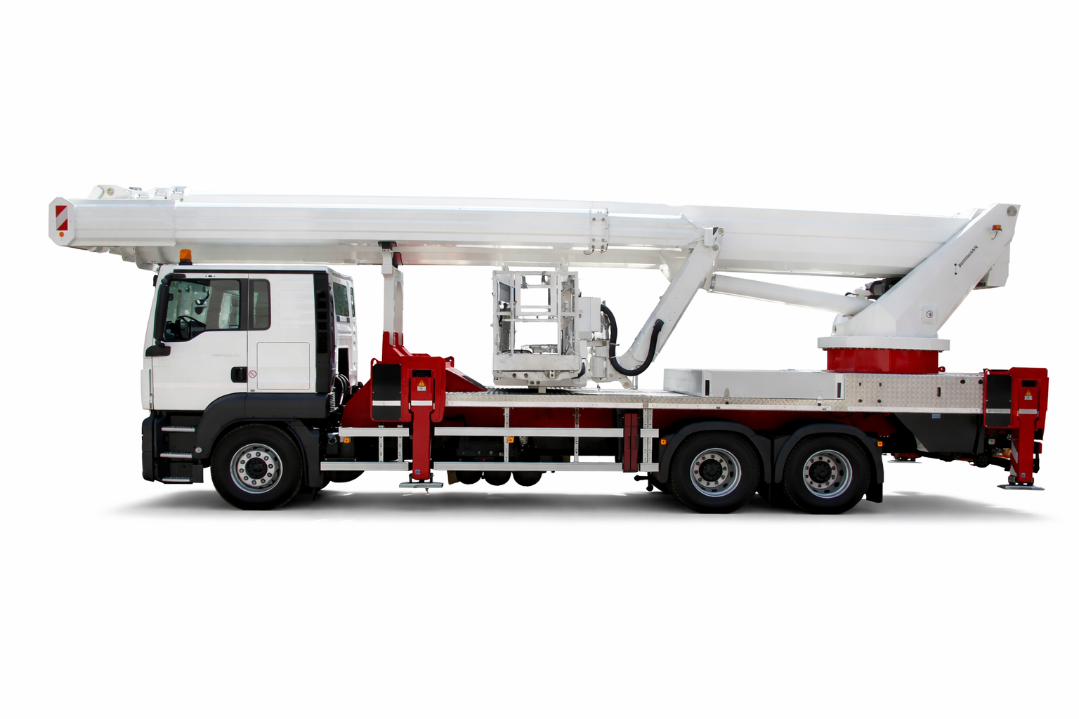 Vrachtautohoogwerker met machinist 7 RUTHMANN T540