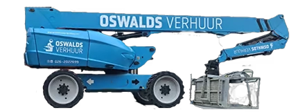 Telescoophoogwerkers huren bij Oswalds Verhuur