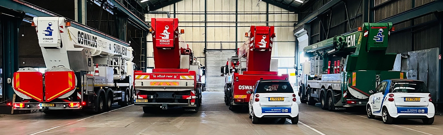 Hoogwerker huren in Zwolle 4 Vrachtwagenhoogwerkers 1